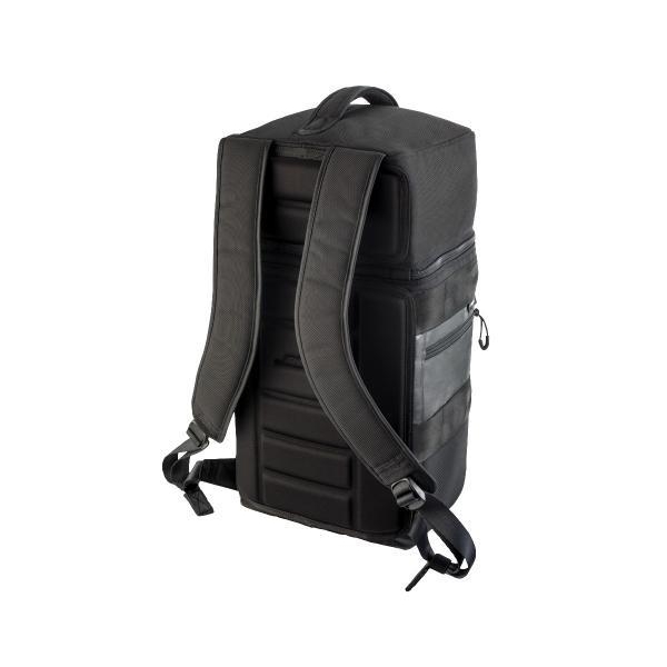 Рюкзак S1 Pro с анатомической спинкой и специальным отсеком для коммутации.